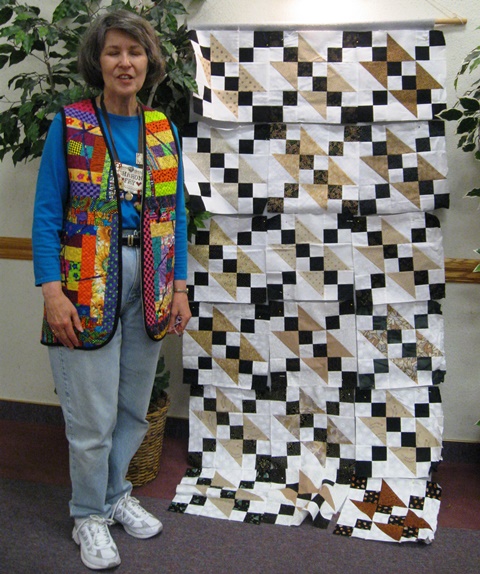 Sharon Fry, Block of the Month Winner